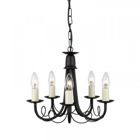 Suspension minster, noir, 5 ampoules