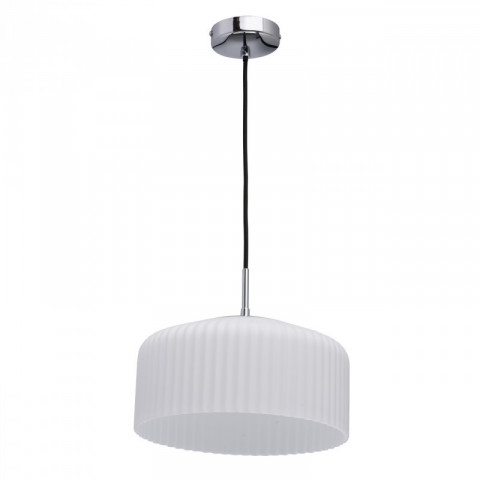 Suspension chromée megapolis 2 ampoules 118 cm