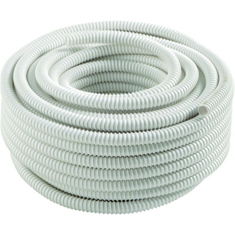 Tube évacuation de condensats annelé - couronne de 50m - tube transparent ø 6-9 mm
