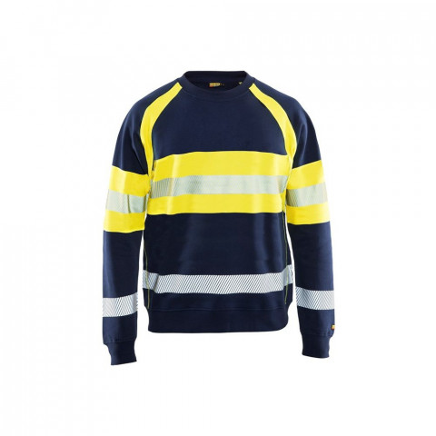Sweatshirt multinormes blaklader bicolore classe 1  - Taille au choix