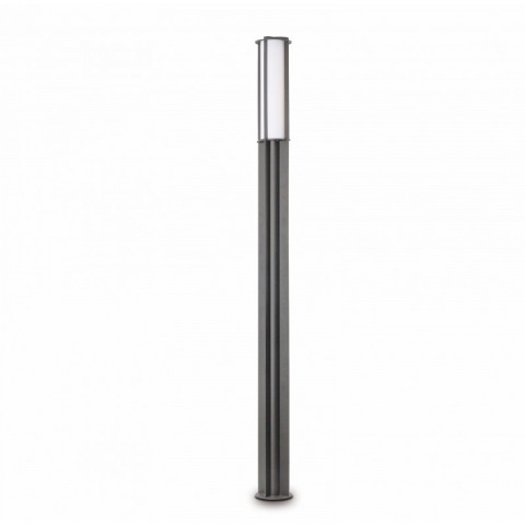 Lampadaire de jardin gris foncé cross 1 ampoule
