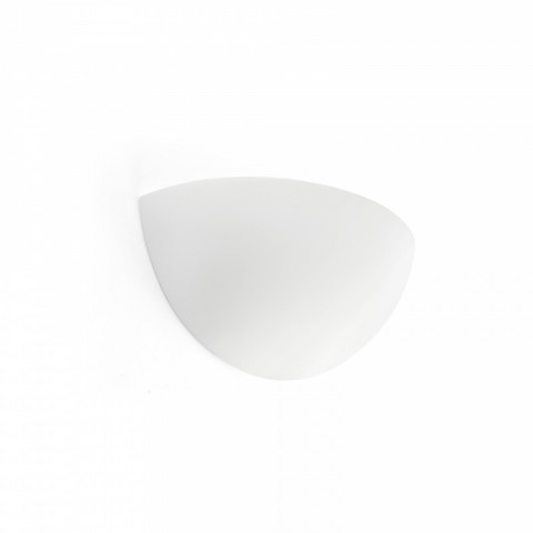 Aplique murale blanche snow 1 ampoule