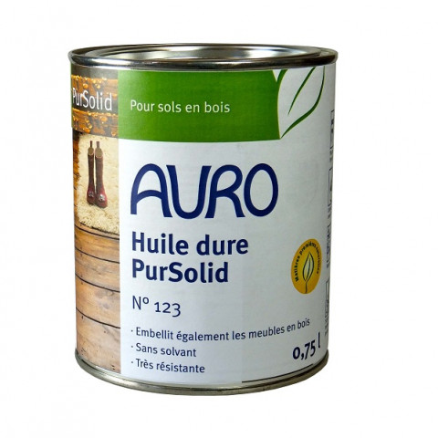 Huile dure pour bois pursolid 10 l - n°123