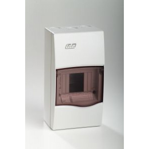 Coffret électrique Apparent 1 rangée 4 modules IP 40 Combi 650 C