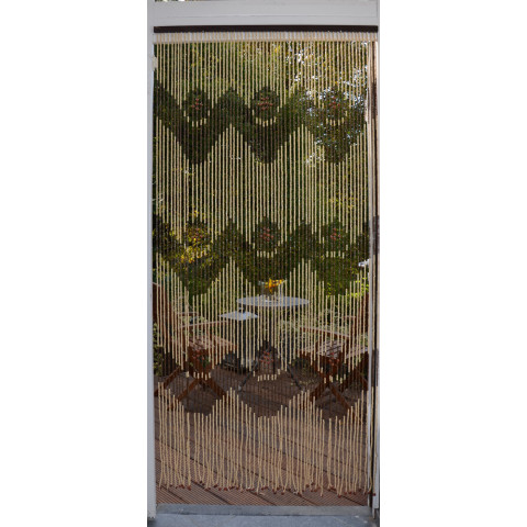 Rideau portière jamaïque 90 x200  cm naturel
