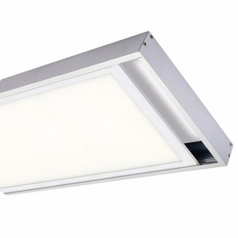 Kit en saillie alu pour panneau led slim 120x30cm