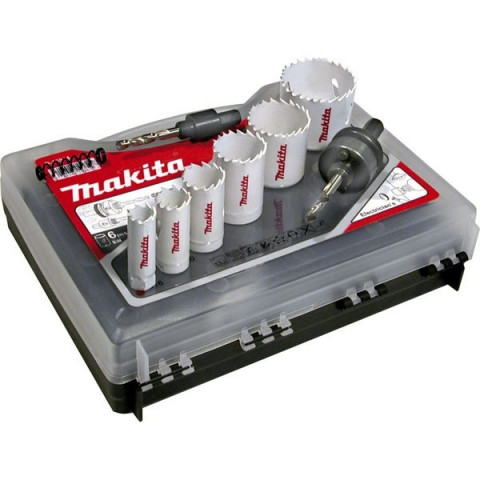 Makita - Coffret De 6 Scies Cloche Pour Plombier - D-47117