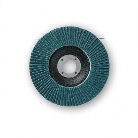 10 disques lamelles lamdisc plat d.125x22,23mm z grain 60 support fibre