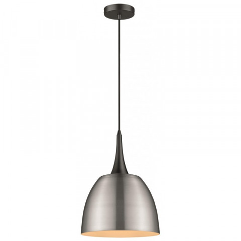 Suspension nickel satiné frinton 1 lumières