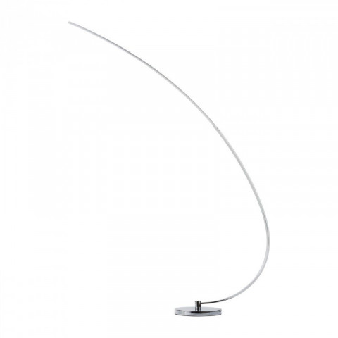Lampadaire chromé techno 1 ampoule 150 cm