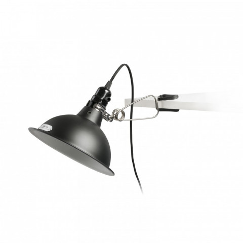 Lampe de bureau noire pepper 1 ampoule