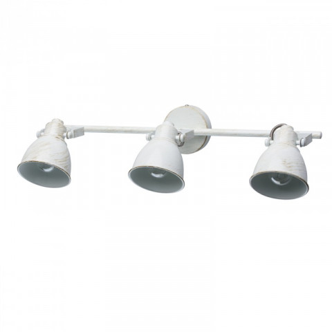 Spot blanc techno 3 ampoules 14 cm