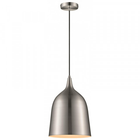 Suspension nickel satiné torquay 1 lumières