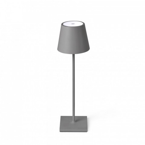 Lampe de jardin grise toc
