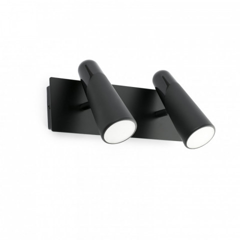 Aplique murale noire lao 2 ampoules