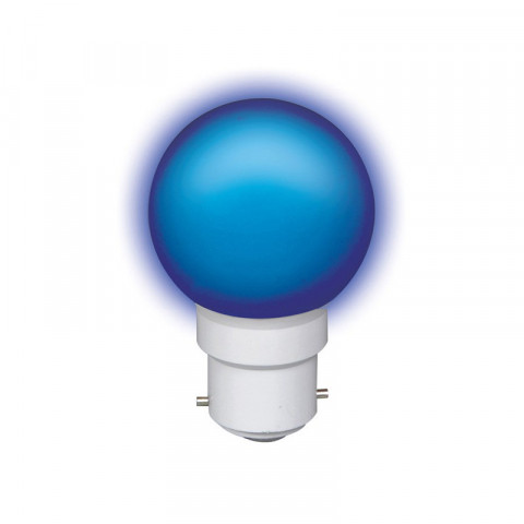 Ampoule bleue toledo ball b22 ip44 0.5w (0026880)