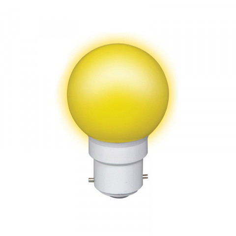 Ampoule jaune toledo ball b22 ip44 0.5w (0026884)