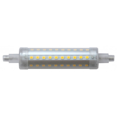 Ampoule led crayon R7s Girard Sudron 12 watt 118 mm dimmable - Couleur eclairage - Blanc chaud 2700°K