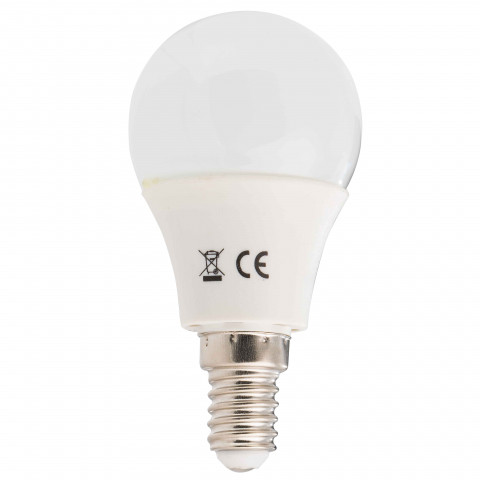 Ampoule led ronde e14 4w blanc/froid