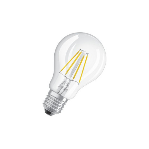 Ampoule led standard e27 4,5 watt (eq. 40 watt) dimmable retrofit osram - couleur - blanc chaud 2700°k, finition - claire