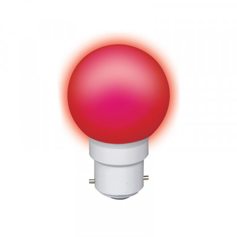 Ampoule rouge toledo ball b22 ip44 0.5w (0026882)