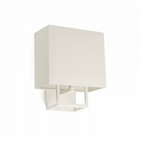 Aplique murale blanche vesper h26,5 cm 1 ampoule