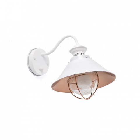Aplique murale de jardin blanche nautica 1 ampoule