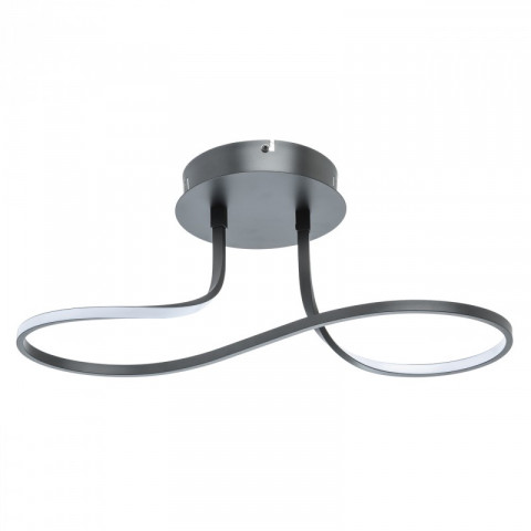 Plafonnier noir techno   19 cm
