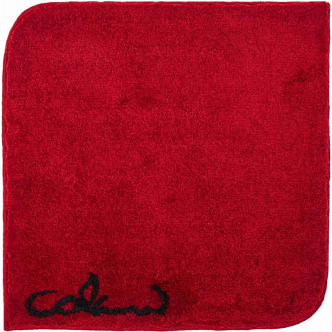 Tapis de salle de bain colani 40 rouge 60 x 60 cm