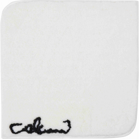 Tapis de salle de bain colani 40 blanc 60 x 60 cm