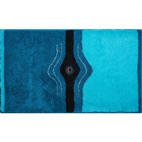 Tapis de salle de bain crystal light turquoise 70 x 120 cm