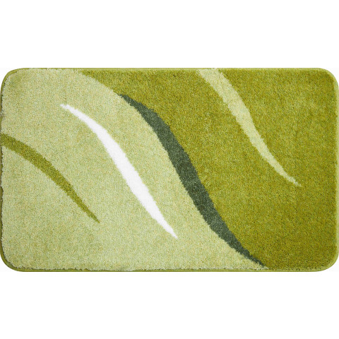 Tapis de salle de bain wings vert 60 x 100 cm