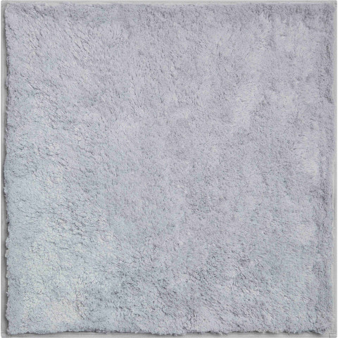 Tapis de salle de bain calo gris 60 x 60 cm