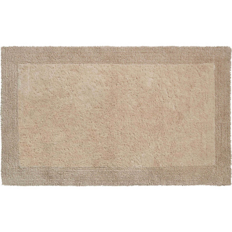 Tapis de salle de bain luxor beige 50 x 80 cm