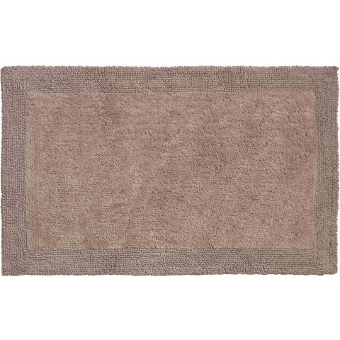 Tapis de salle de bain luxor beige 50 x 80 cm