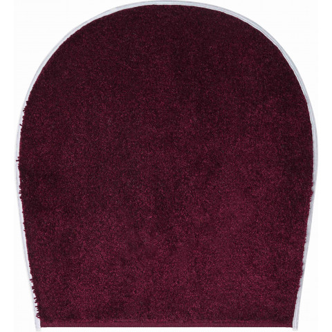Tapis de salle de bain barcelona berry housse pour abattant wc 47 x 50 cm