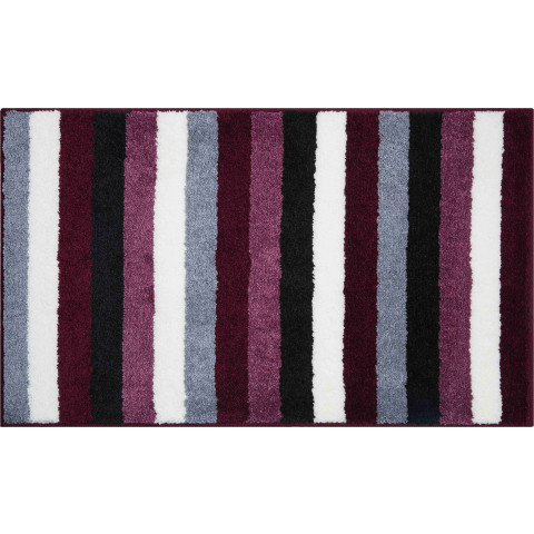 Tapis de salle de bain barcelona berry 70 x 120 cm
