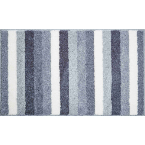 Tapis de salle de bain barcelona gris 80 x 140