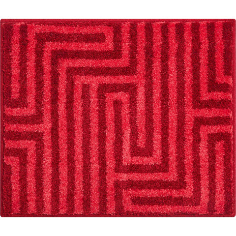 Tapis de salle de bain aruba rubis 50 x 60 cm