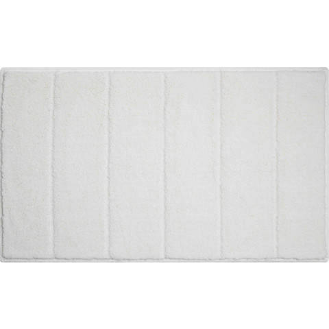 Tapis de salle de bain levio naturel 60 x 100 cm