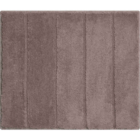 Tapis de salle de bain lavio cacao 50 x 60 cm
