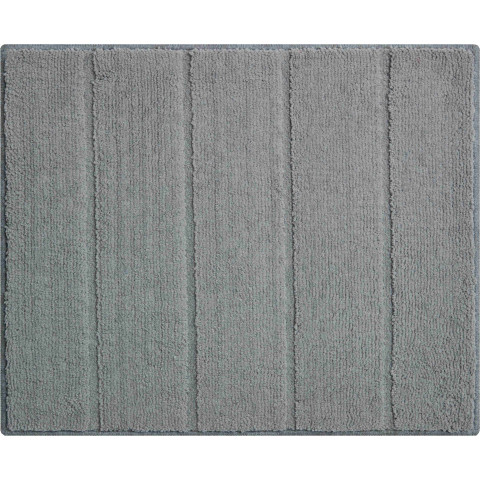 Tapis de salle de bain levio anthracite 50 x 60 cm