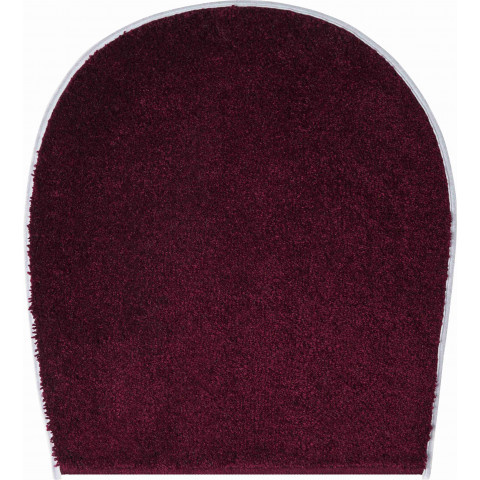 Tapis de salle de bain bona berry housse pour abattant wc 47 x 50 cm
