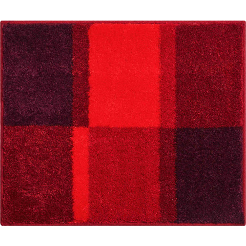 Tapis de salle de bain fantasie rubis 50 x 60 cm