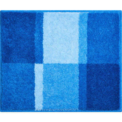 Tapis de salle de bain fantasie bleu 50 x 60 cm