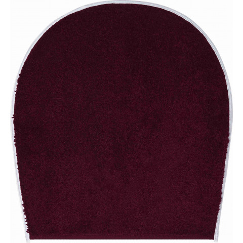 Tapis de salle de bain rialto rubis housse pour abattant wc 47 x 50 cm