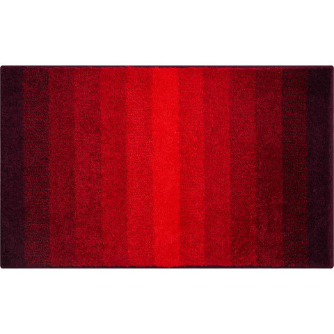 Tapis de salle de bain rialto rubis 80 x 140 cm