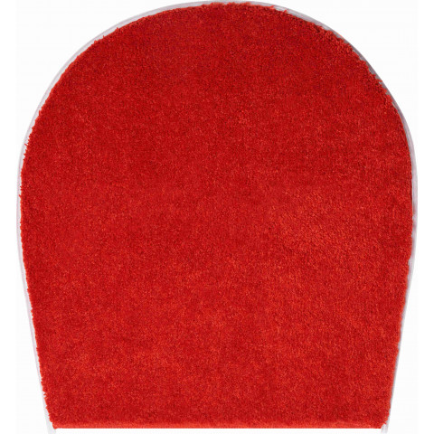 Tapis de salle de bain fantastic orange housse pour abattant wc 47 x 50 cm