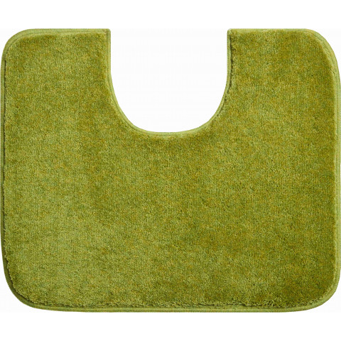 Tapis de salle de bain fantastic vert contour wc 50 x 60 cm