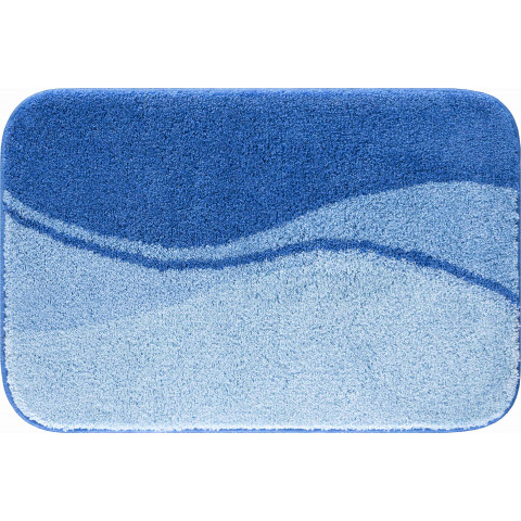 Tapis de salle de bain flash bleu 70 x 120 cm